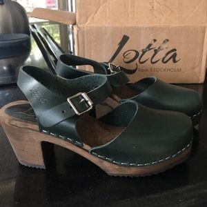 Lotta Wooden Clogs
